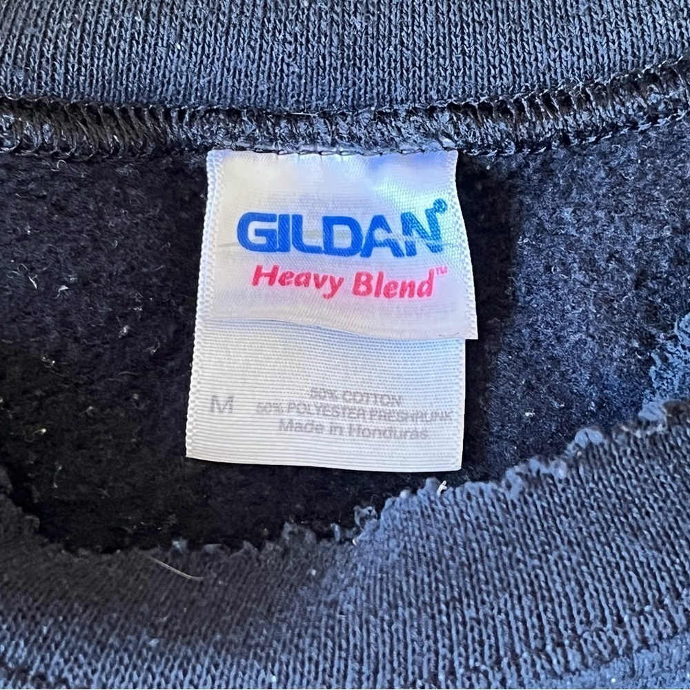 Guns N’ Roses Theatre Tour 1991 Sweatshirt M Black Pullover Crew Neck Distressed - Picture 7 of 10